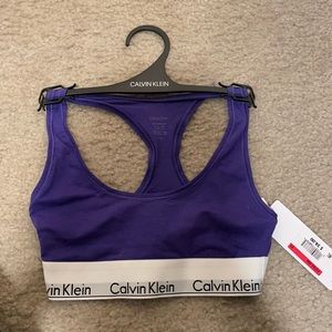 Calvin Klein racerback bralette